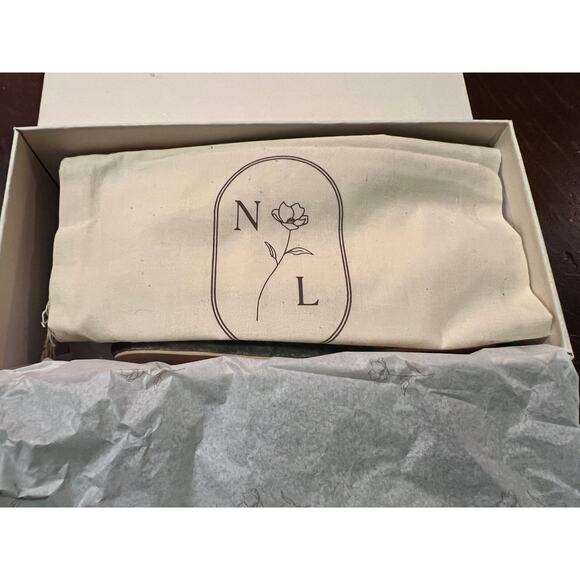 NIB Noralee Rylee + Cru Ballet Flats Velvet French Blue Shoes Size 12 NEW - Picture 3 of 10